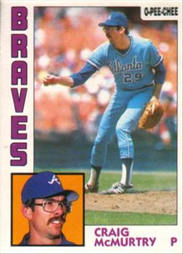 1984 O-Pee-Chee Baseball Cards 219     Craig McMurtry